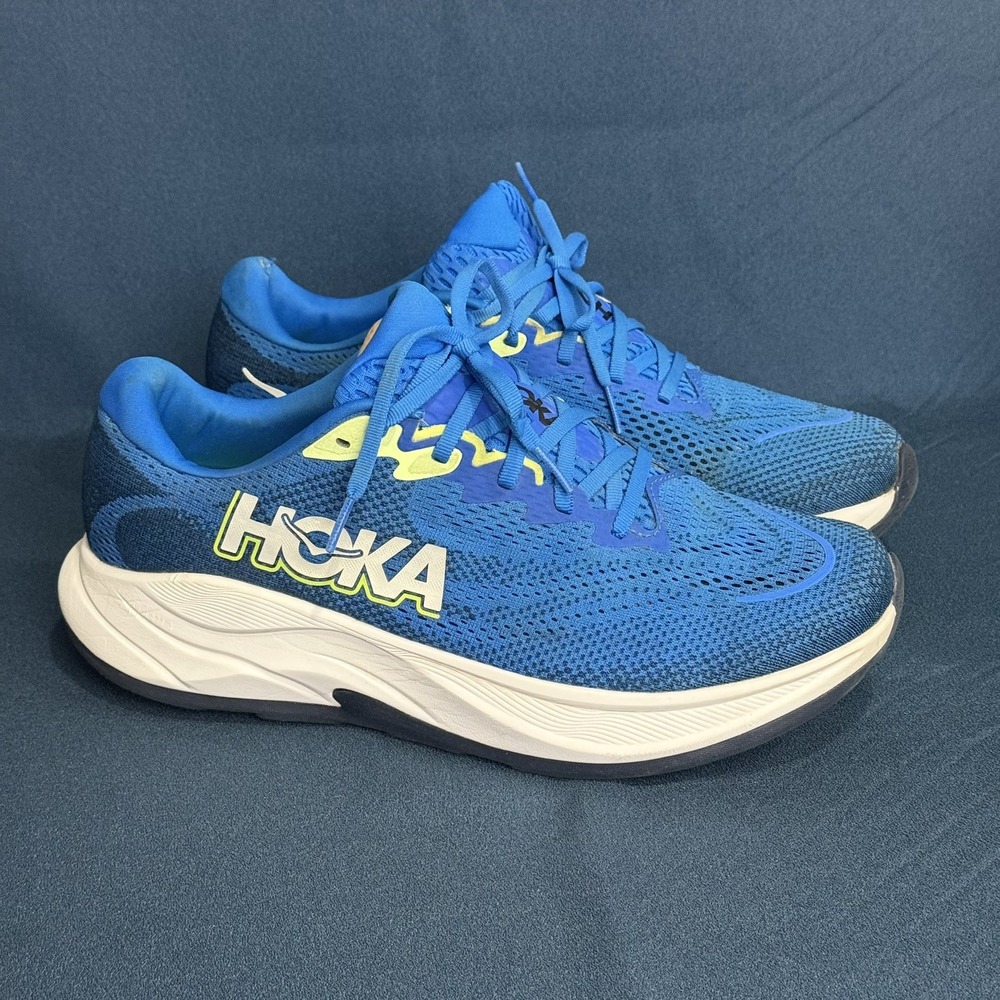 Hoka One One Rincon 4 Mens 10.5 EE Electric Cobalt Varsity Navy 1155132 ECC